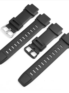 适配卡西欧PROTREK系列PRG260 PRW3500 2500 5000 5100硅胶手表带