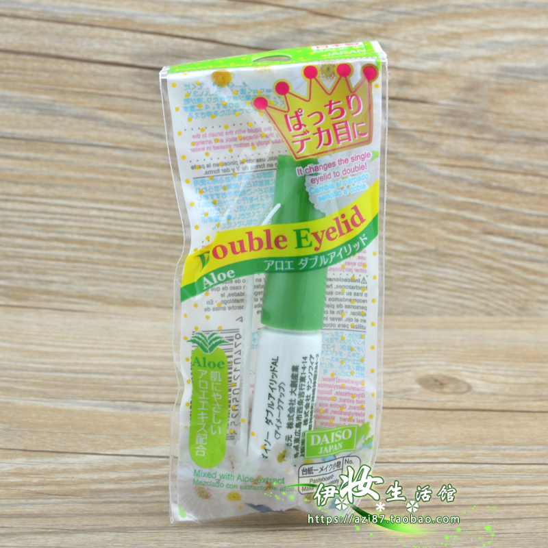 ÈÕ±¾DAISO ´ó´´Ë«ÑÛÆ¤Ìù½ºË® ¼Ù½ÞëרÓýºË® Ë͵÷Õû°ô ÂÌÉ«¿î