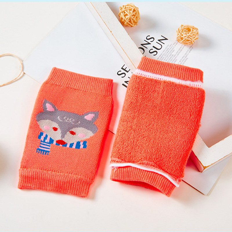 加厚毛圈护膝保暖儿童学生护腿袜套运动轮滑舞蹈防护防寒卡通秋冬