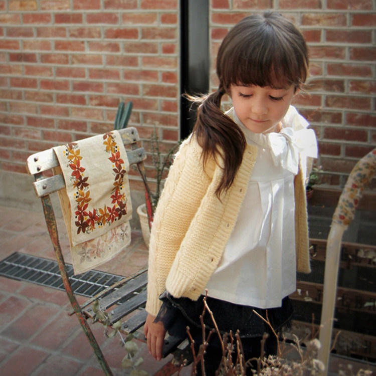 Chemise fille à manche longue - Ref 2086178 Image 1