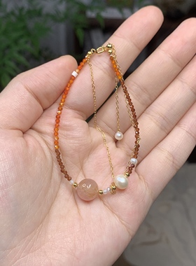 SGB37003-淡水珍珠+樱花雨