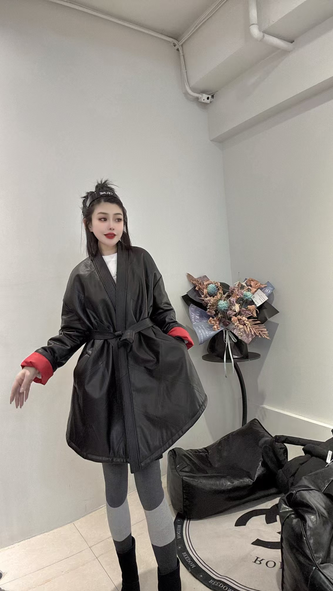 毛毛语冬新款爆款皮衣外套女高级感真皮绵羊皮短款国风新年棉服潮