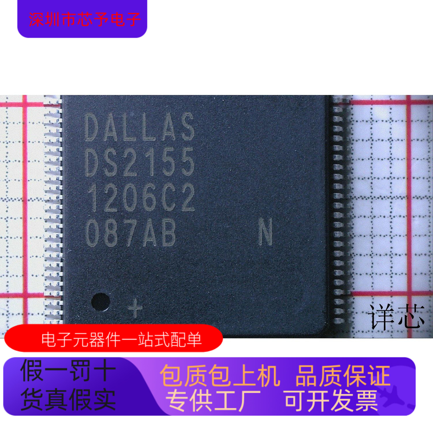 DS2155L全新原装 原厂渠道 咨询下单 保证质量