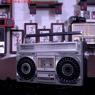 6060 夏普收录音机GF 老收录机磁带机 90品相No.673原装 性能无暇