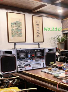 性能无暇日本原装夏普录音机