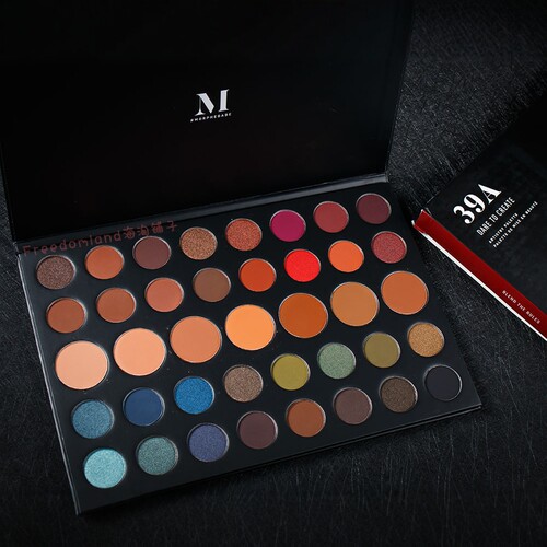 眼影盘偏光哑光morphe39色