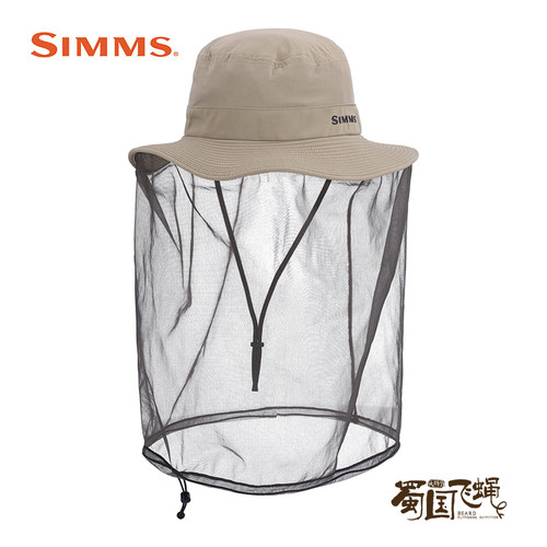 现货美国 SIMMS 防蚊帽 蜀国飞蝇