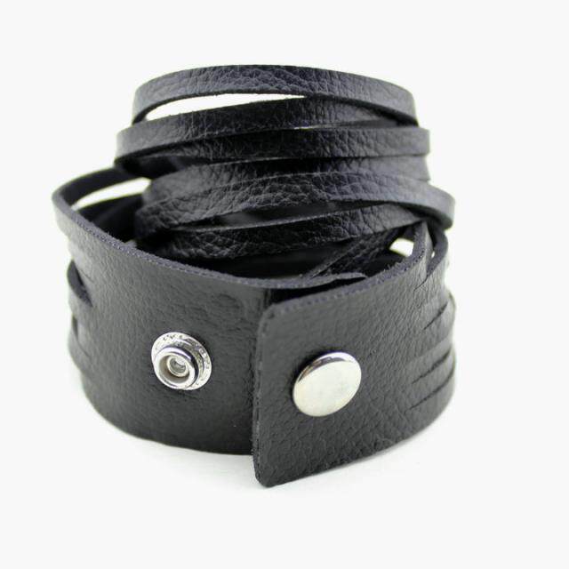 the republic of korea Jewelry Versatile Korean Edition fashion Multi-turn black white multi-storey lovers man lady Leather Bracelet Braceletin the Accessories/Fashion Jewelry, Bracelet  category - from Buy2taobao.com to provide professional Taobao agent buy service