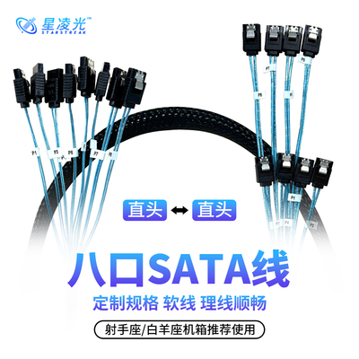 星之海NAS机箱六口/八口SATA软线