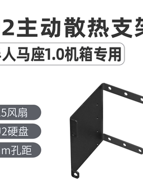 半人马座1.0专用2.5寸盘立装支架7025风扇3盘位U2主动散热DLC