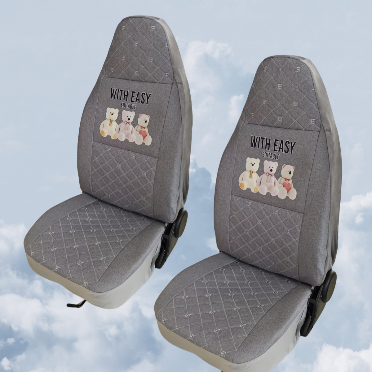 四轮代步车座套盛昊海宝金彭金蚂蚁琳琅四轮老头乐电轿全包座椅套