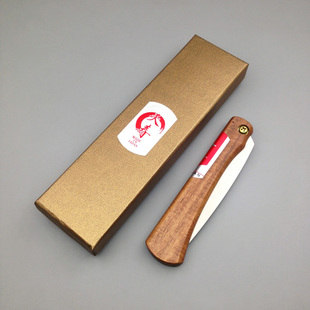 日本天寿MINI木柄生花折叠锯 迷你插花用锯子口袋盆景锯园艺手锯