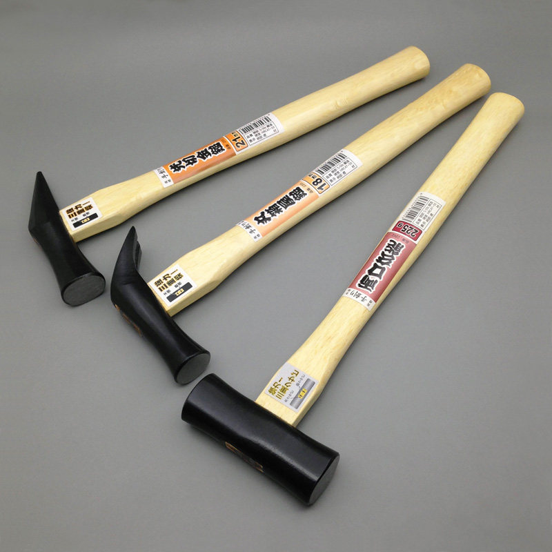 手创日式细工锤 家用羊角锤尖尾锤两口玄能锤木工用锻造小铁锤子