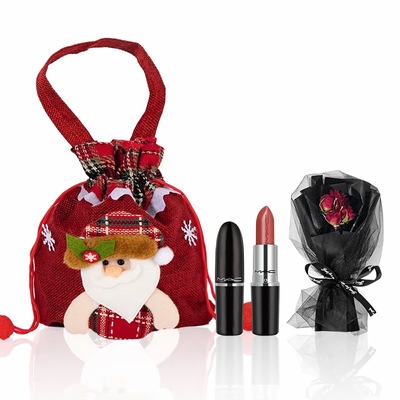 【圣诞礼袋+花束】水漾子弹头544#543#