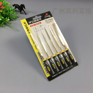 RT-F021/022/023飞鹿6件套金刚锉平锉/圆锉刀半圆锉尖头锉/三角锉