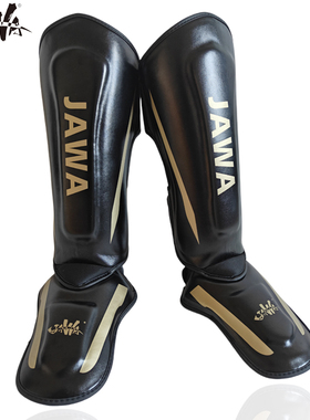 JAWA泰拳搏击护腿成人儿童散打护胫骨 男女加厚拳击护小腿板护具