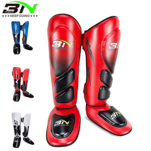 成人儿童泰拳搏击连体比赛护小腿