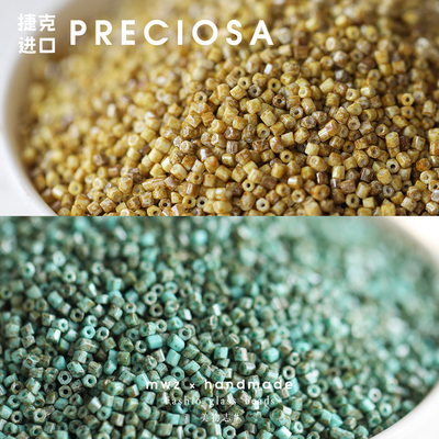 捷克进口宝仕奥莎毕加索角珠2mm
