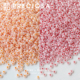 10克 捷克进口小米珠奶油粉橘色2.2 3mm宝仕奥莎手工diy串珠材料