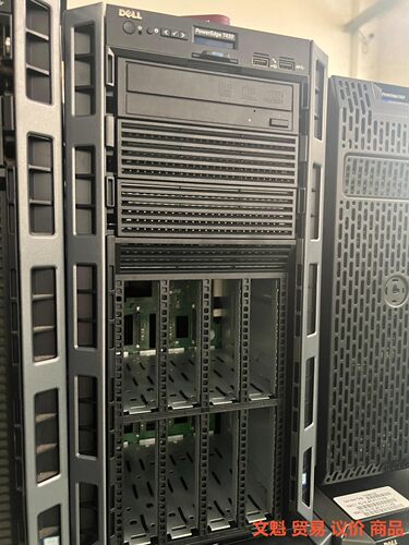 戴尔T430 3.5寸8盘位热盘冷电支持2颗E5-26 V3.议价