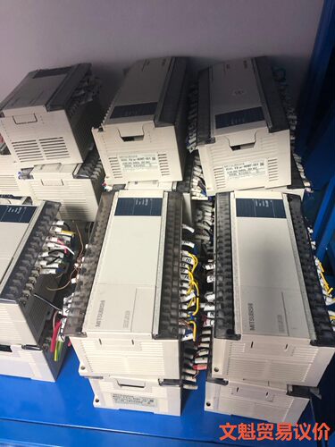 三菱PLC FX1N-60MT-001,有10台,九成新,功,议价.