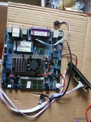 凌动ITX.D525主板12V 拆机的SSD32G内存2G议价商品
