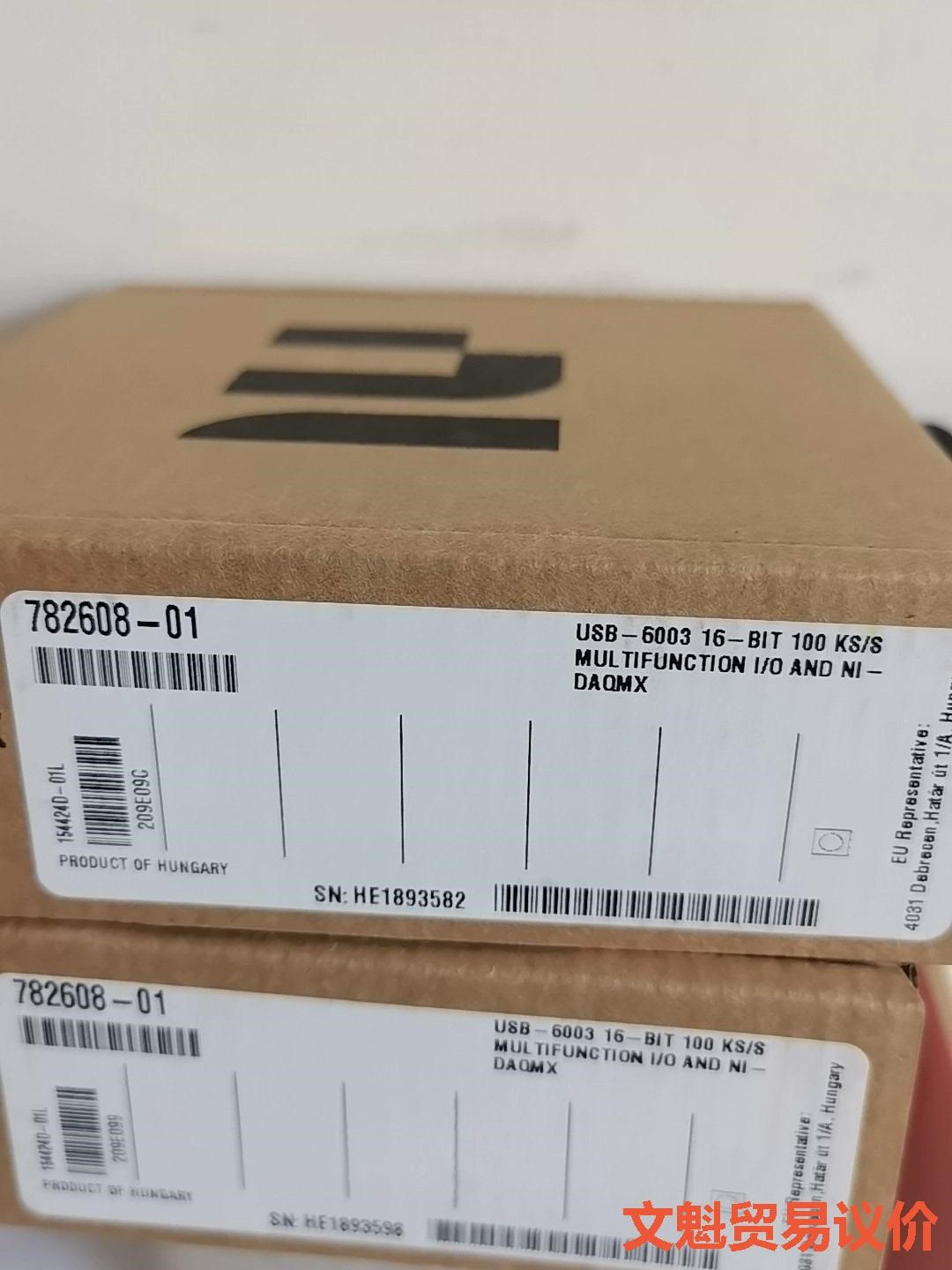 NI USB-6003 782608-01 原装正品全新,议价.