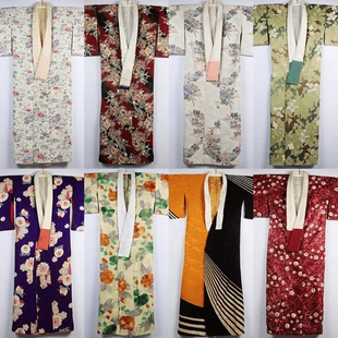 古着vintage传统日本制和服浴衣羽织和风印花舞台宽松外套开衫