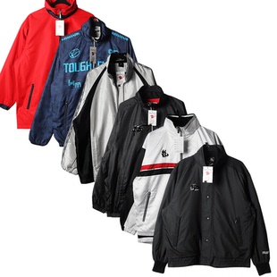 vintage古着日系BF风运动街头休闲嘻哈春秋薄款 撞色冲夹克外套W2