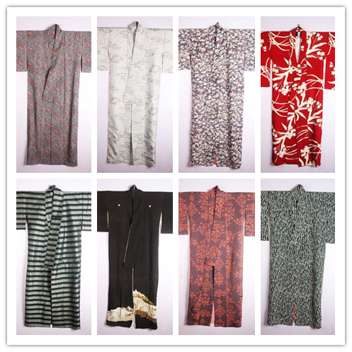 古着vintage传统日本制和服浴衣羽织和风印花舞台宽松外套开衫168