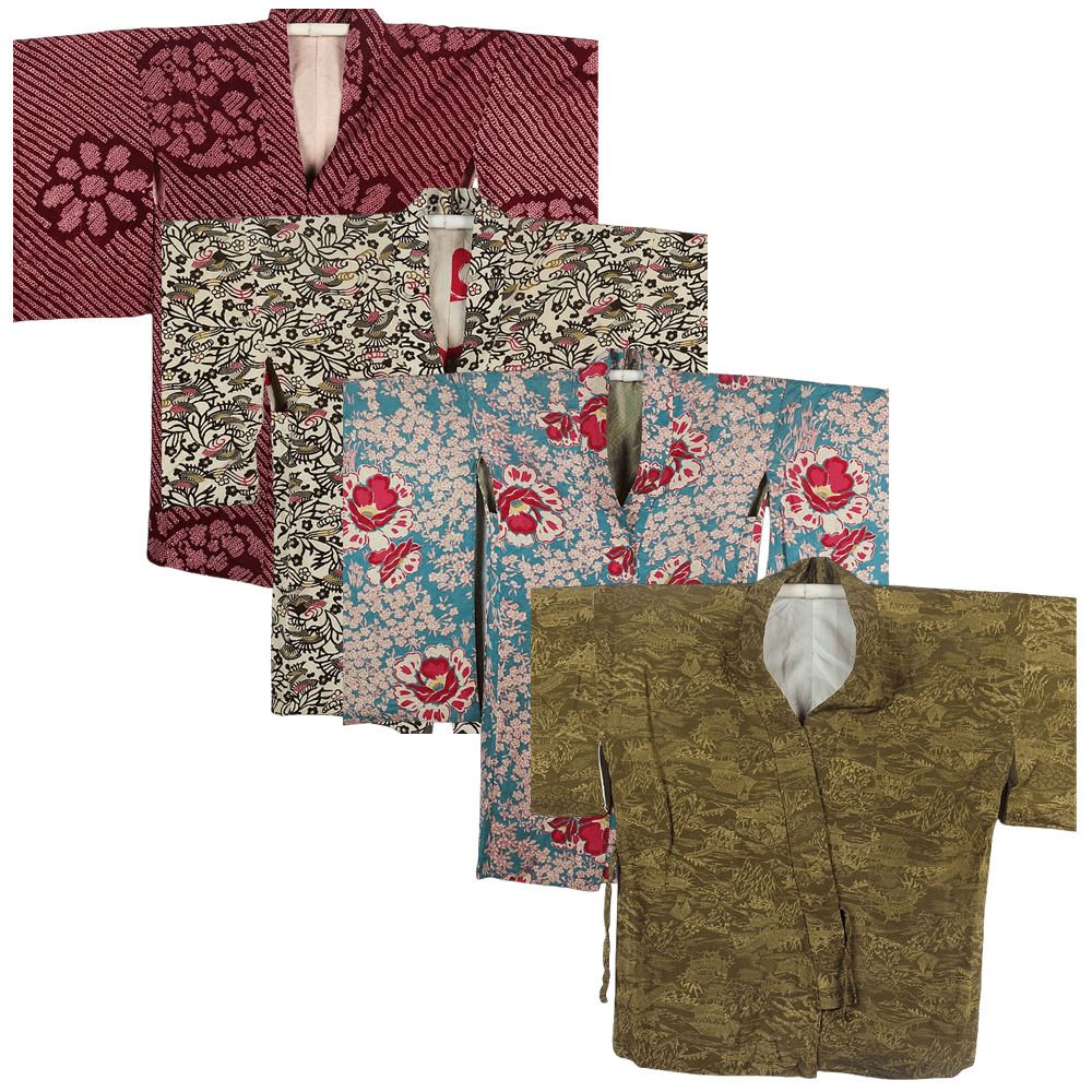 传统日本制和服浴衣羽织和风