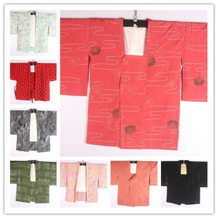 古着vintage传统日本制和服浴衣羽织和风印花舞台宽松外套开衫143