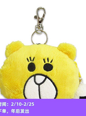 ●JY杂货●国内现货日本今井杏可爱动物小熊兔子玩偶零钱包卡包