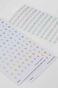 ●JY杂货●清仓现货 韩国dateday爱心标签贴纸 手帐装饰拼贴ins