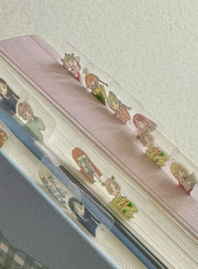 ●JY杂货●现货苹果爸爸文创手帐拼贴人物格子胶带 装饰ins