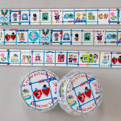 ●JY杂货●国内现货日本北岸由美可爱猫咪胶带 手帐装饰拼贴ins