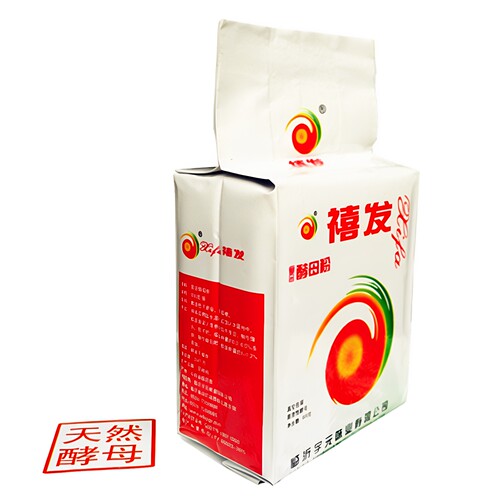 直销禧发酵母粉500g高活性馒头包子面包干酵母包邮 - 封面