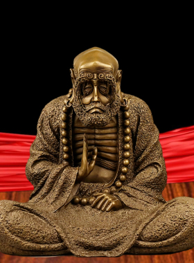 大号纯铜达摩老祖少林开派祖师