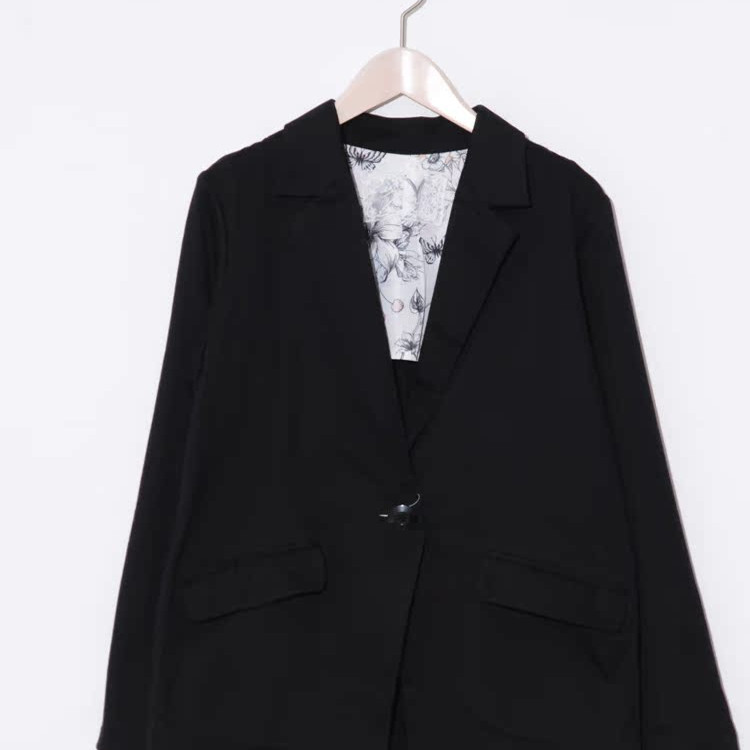 scolar丝柯乐  纯色休闲西装外套  551002