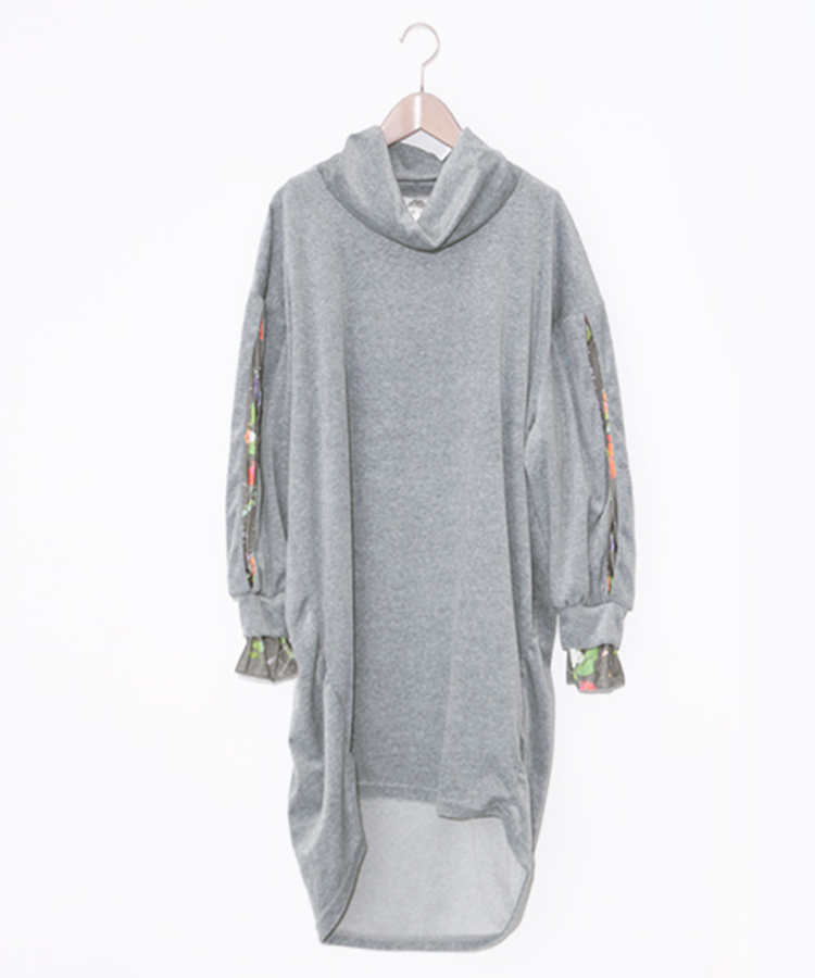 scolar/印花图案圆领长款套头衫 173420