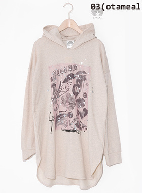 Scolar/丝柯乐 正品专柜 网纱拼接后身字母时尚连帽衫 163653