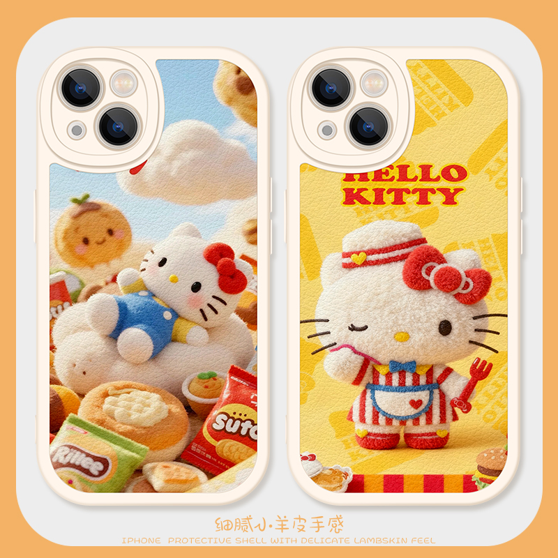 可爱kt猫卡通情侣手机壳