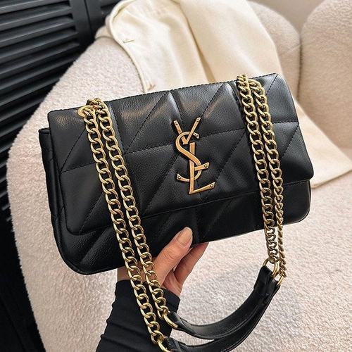 斜挎包菱格单肩斜挎包时尚