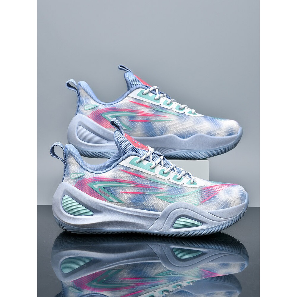 篮球球鞋夏季透气网面运动跑步鞋鸳鸯学生休闲鞋子男潮鞋百搭男款