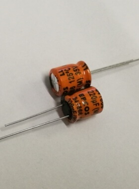 35V220UF 10*13 EPCOS西门子LL 125℃ 超稳定超耐高温电容B41866