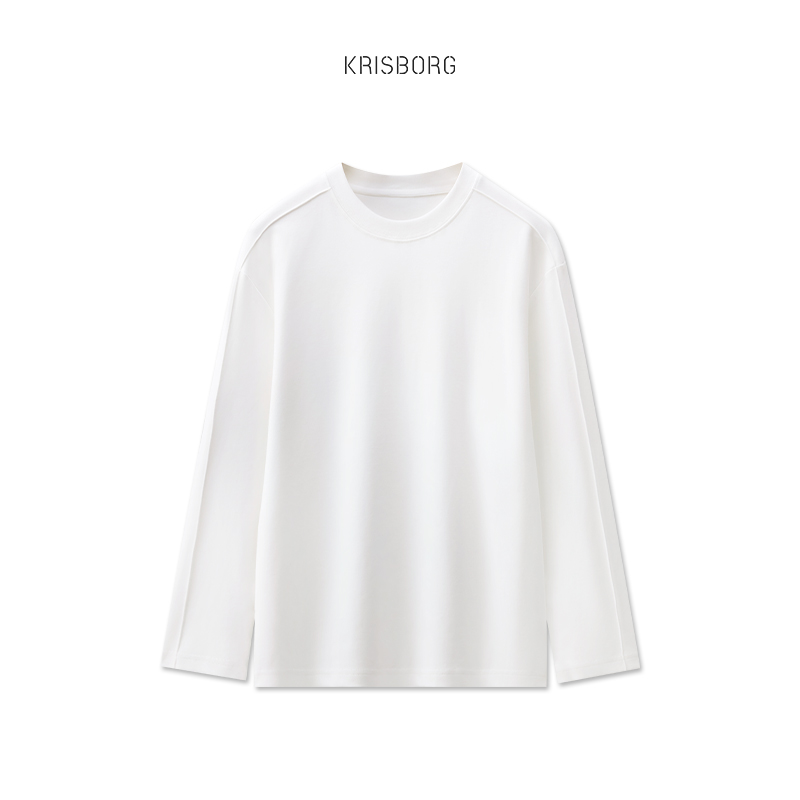 长袖280克重磅T恤男春秋季