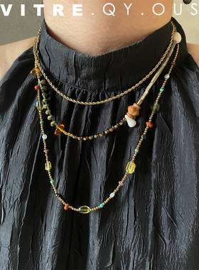 other混合材质女新中式项链