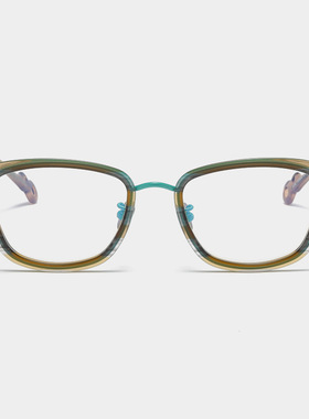 彩色眼镜框复古近视眼镜架女可配度数防蓝光变色平光近视偏光墨镜