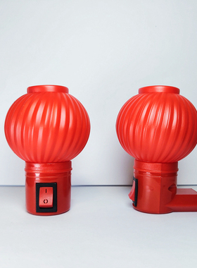 LED红色灯笼小夜灯插电带开关过年长明节能灯新居入宅入伙喜庆灯