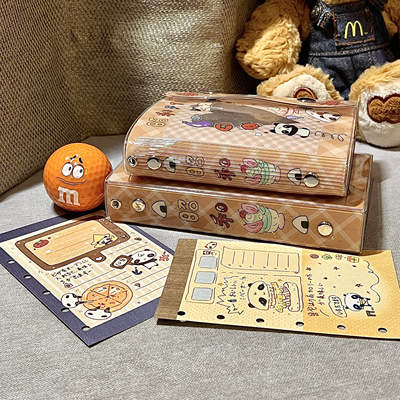 （寄售）potato bb 手帐m5 A7本子壳 百搭可爱小熊猫